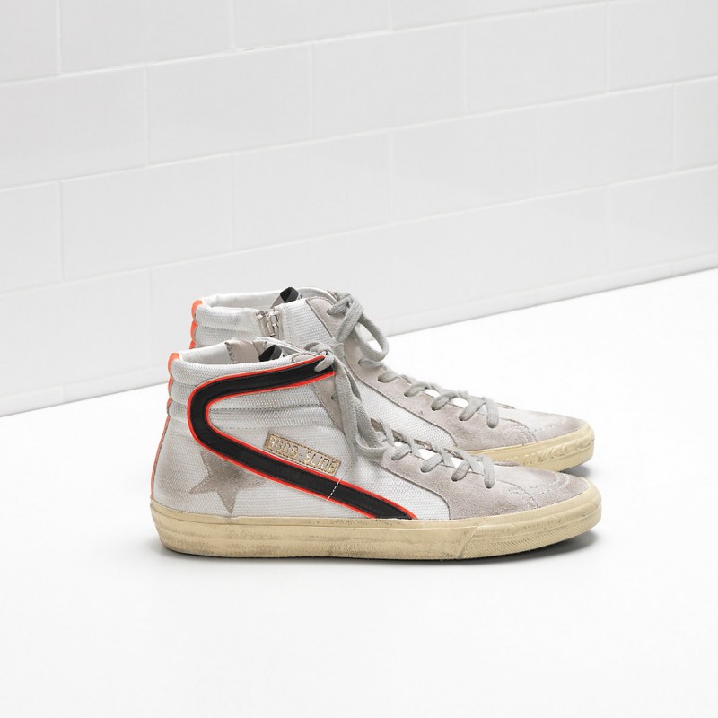 Golden Goose Slide Sneakers Red Men